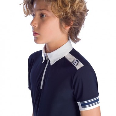 Polo competition Jersey M/M W/Laser Logo Cavalleria Toscana