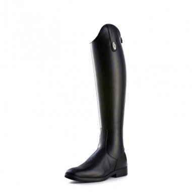 Stivali in pelle liscia con inserto elastico De Niro Boots