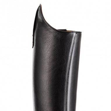 Stivali in pelle grain con inserto...